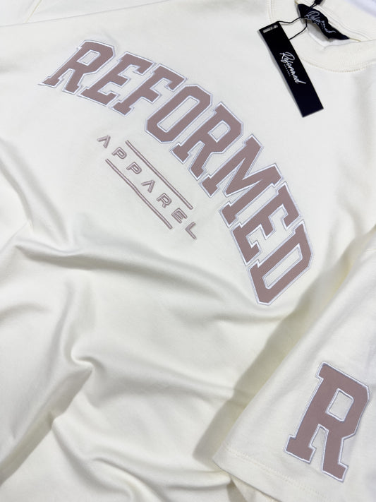 Core Tee - Peaches & Cream