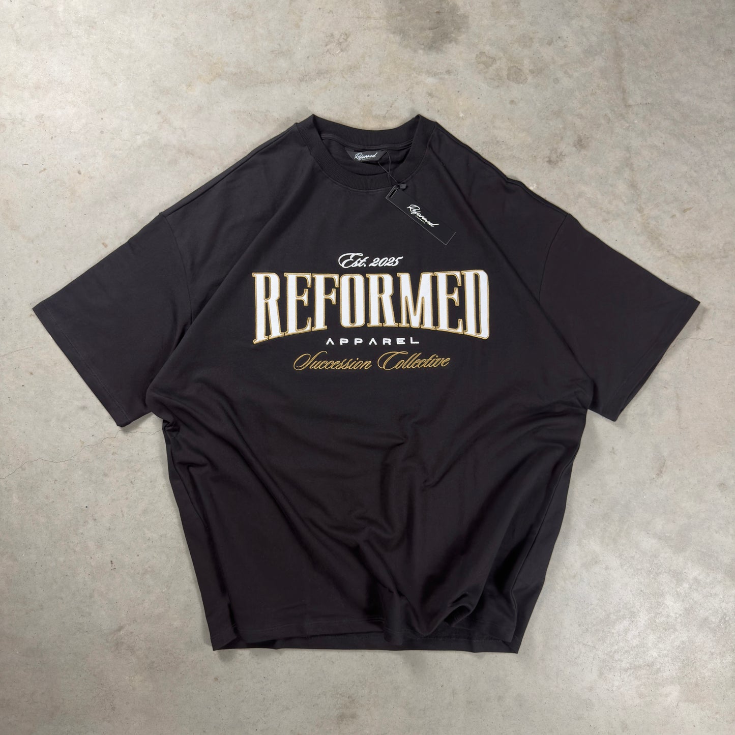 Succession Tee - Royal Black
