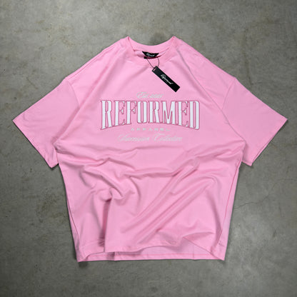 Succession Tee - Halo Pink