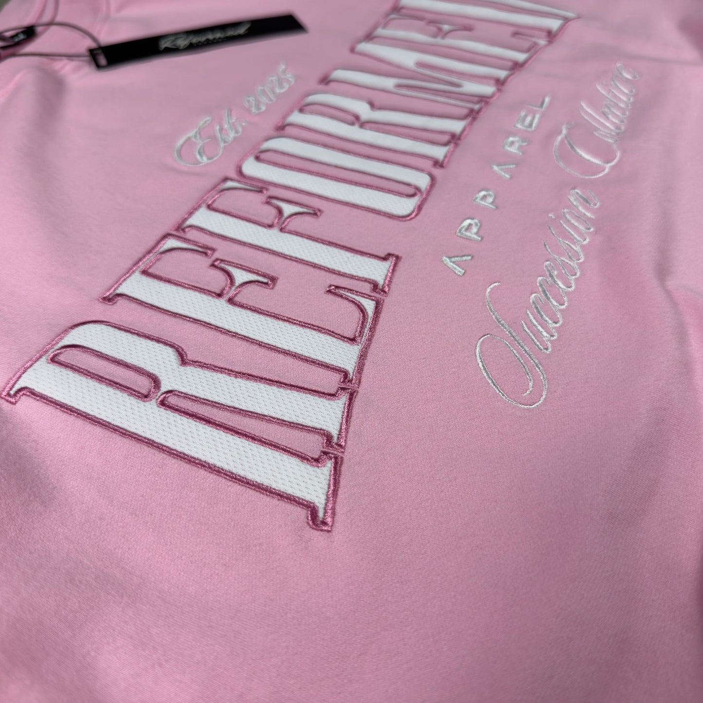 Succession Tee - Halo Pink