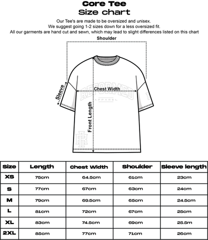 Core Tee - Jet Black